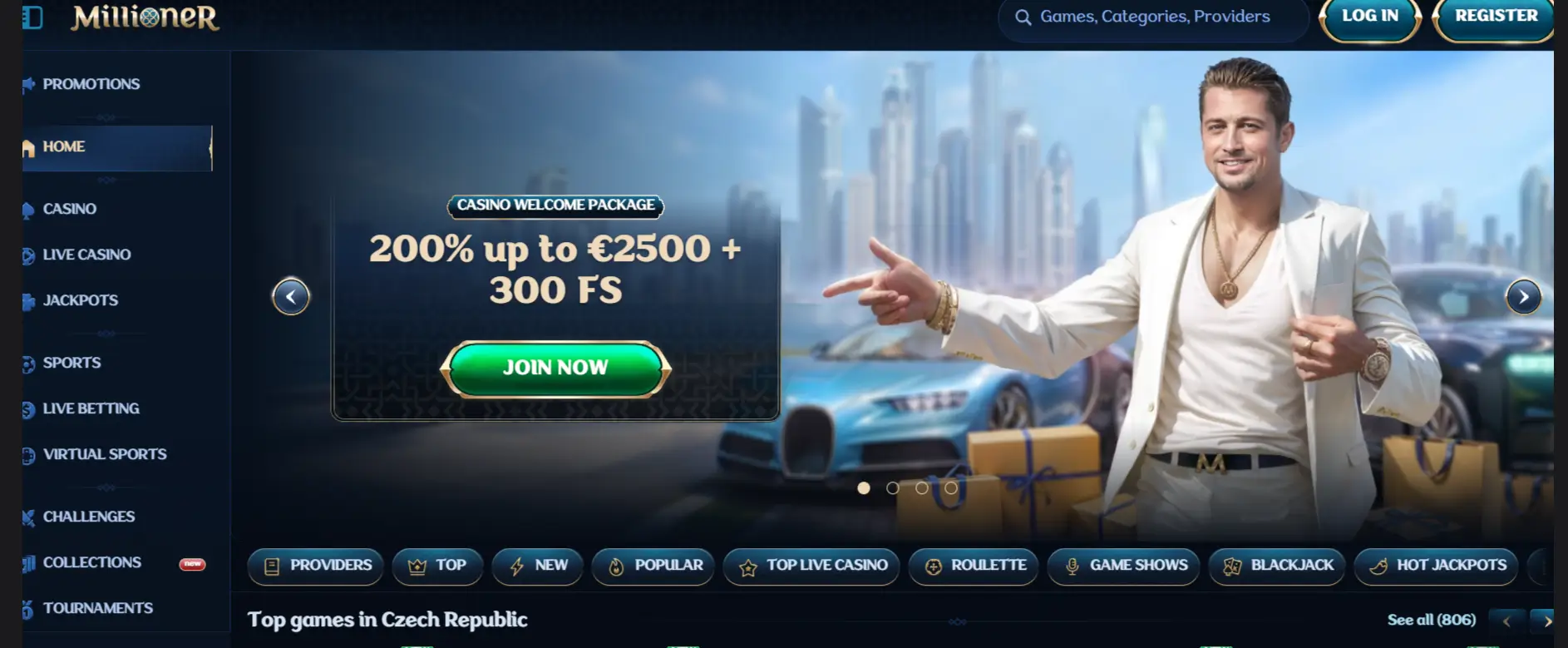 Millioner casino